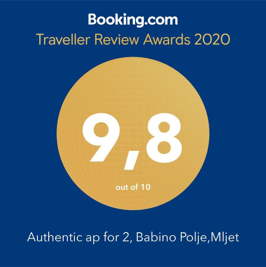 Authentic Ap For 2, Babino Polje,Mljet Apartamento Exterior foto